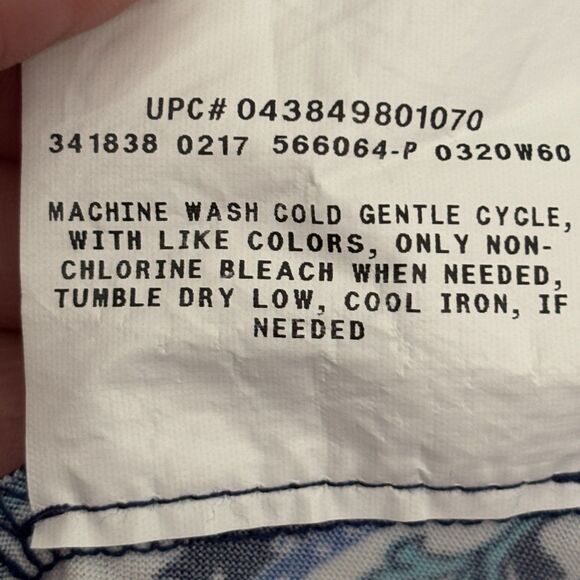 AGB Sleeveless Floral Sweetheart Neck Chocker Keyhole Back Shift Dress L #BD - Picture 9 of 9